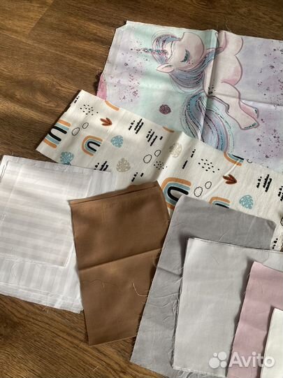 Отрезы ткани для рукоделия