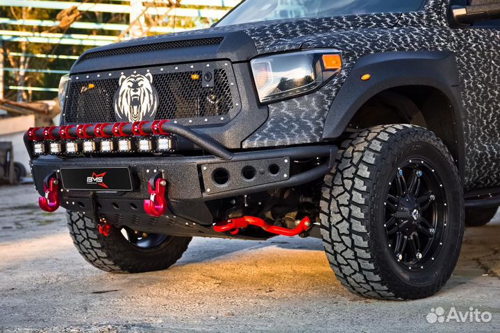 Бампер передний BMS alfa Тойота Тундра 2014-2020