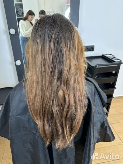 Кератиновое выпрямление волос модель