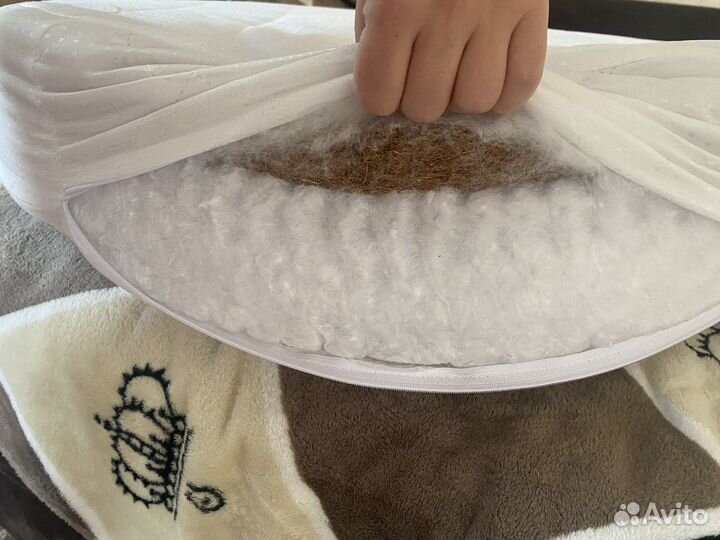 Матрас на круглую кроватку