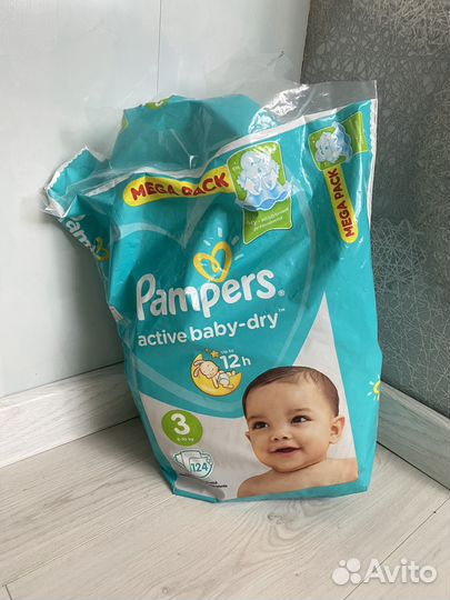 Подгузники pampers и huggies 3 и 4 размер