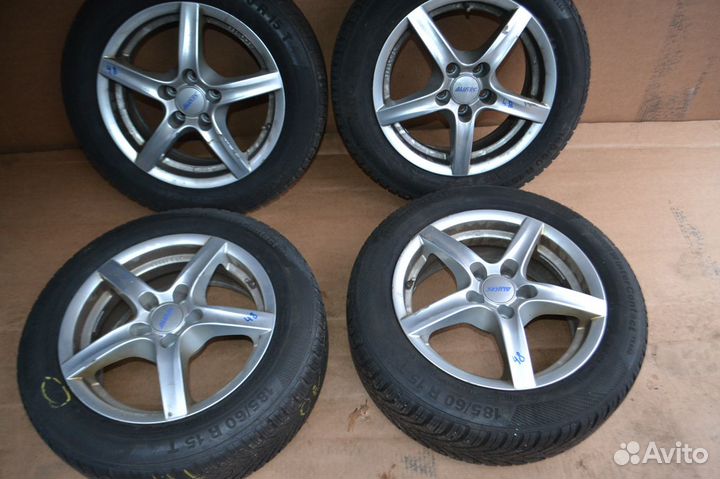 Диски R15 с всесезонными шинами 185 60 15