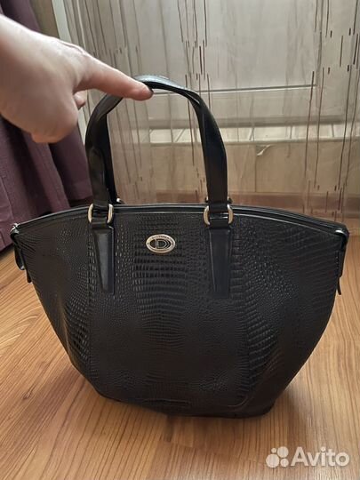 Сумка шоппер Dissona нат кожа рептилия