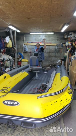 Лодка Reef Triton 400 S-Max с ямахой F15,4 такта