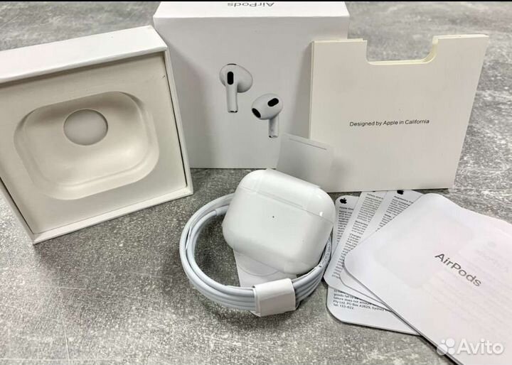 AirPods 3 (2023) доставка бесплатно плюс чехол