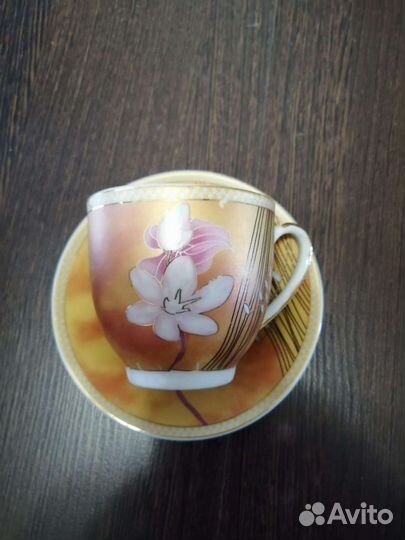 Чайный сервиз (6 шт.+ чайник+подставка)