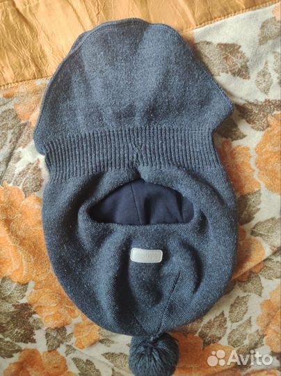 Шапка шлем для мальчика 2 года