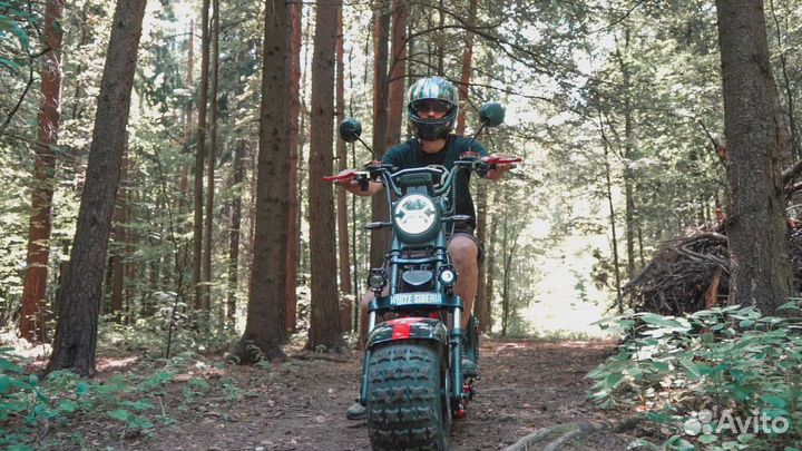 Электроскутер White Siberia 2WD 4000W