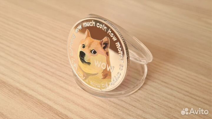 Новая Коллекционная монета Dogeсoin Silver