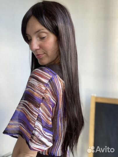 Новый Парик блонд шатен бордо русый