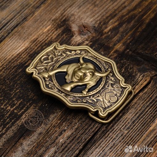 Пряжка ременная с гравировкой