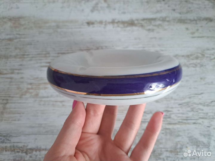 Пепельница фарфоровая Вербилки