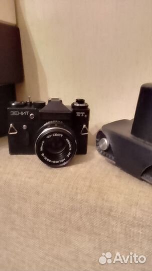 Фотоаппарат Зенит ET с объективом Helios-44M-6