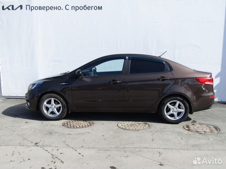 Kia Rio 1.6 МТ, 2016, 105 040 км