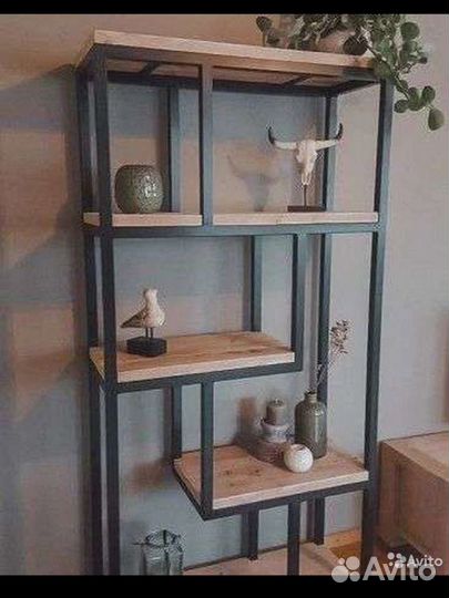 Полки в стиле лофт