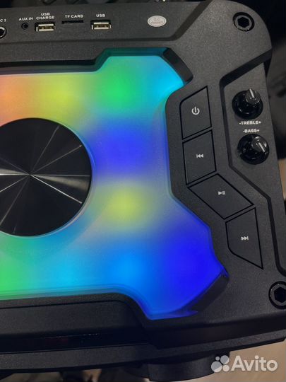 Колонка 1300w dance+ 2караоке