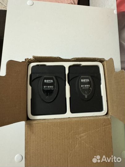 Петличный микрофон boya WM5