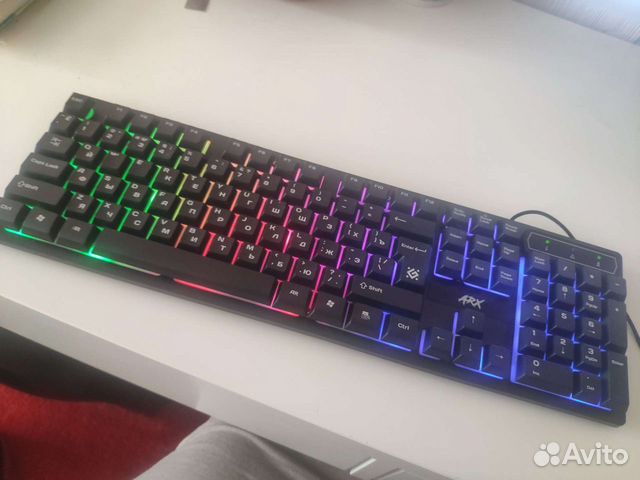 Игровая клавиатура с подсветкой Arx defender