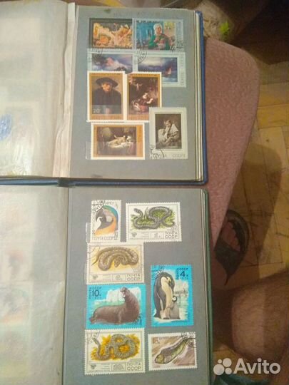 Альбом с почтовыми марками