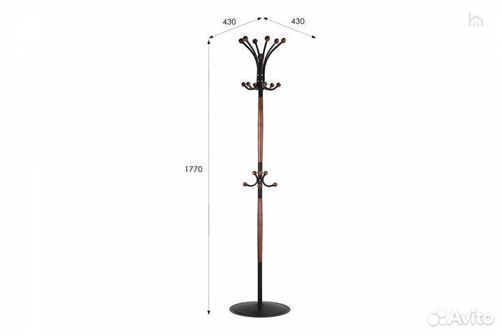 Вешалка Д 1 Лайт 7786