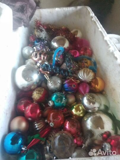 Елочные игрушки СССР