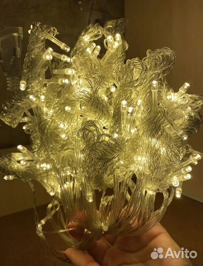 Гирлянда занавес