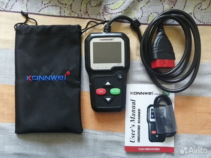 Автосканер konnwei kw680