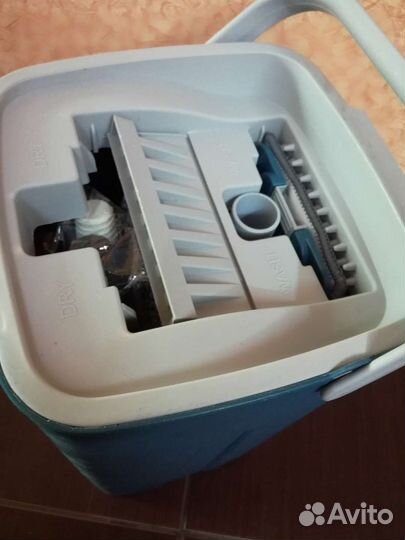 Швабра с ведром и отжимом на 8л