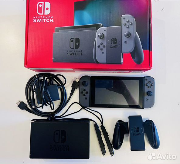 Игровая приставка nintendo switch rev 2 32 гб