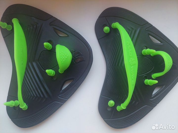 Лопатки для плавания малые mad wave