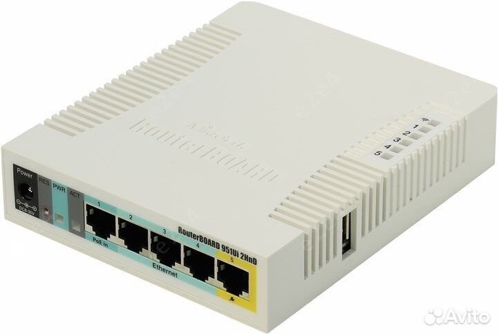 Wi-Fi роутер MikroTik RB951Ui-2HnD
