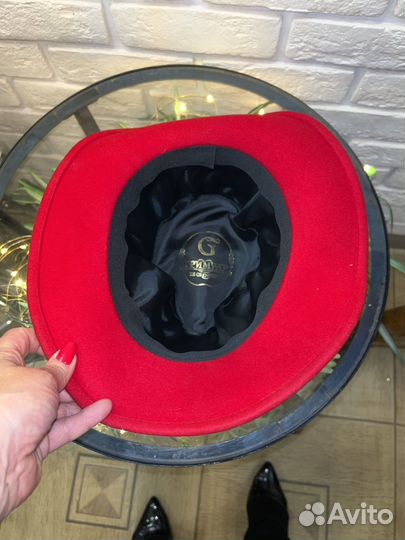 Шляпа фетровая женская