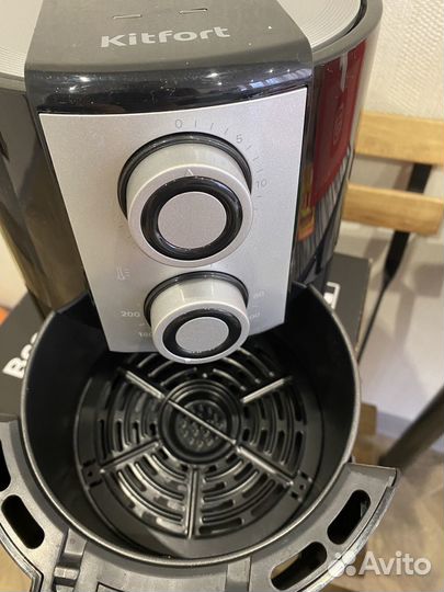 Аэрогриль Kitfort кт-2230, черный