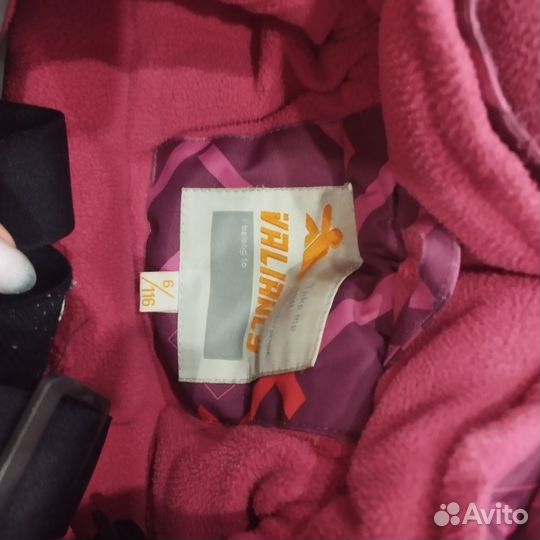 Зимний костюм для девочки 116 бу