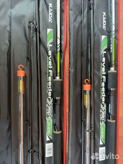 Фидерное удилище kaida level feeder 3,6-3,9 120 гр