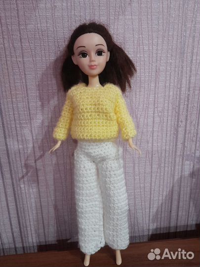 Вязаные вещи для куклы
