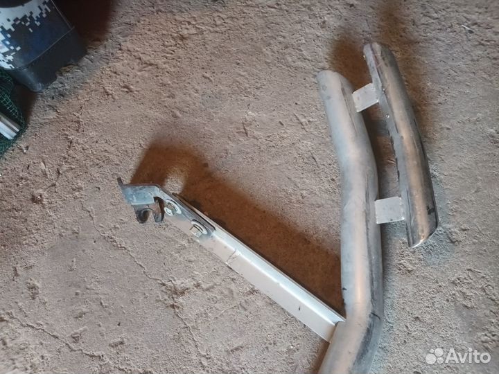 Защита переднего бампера