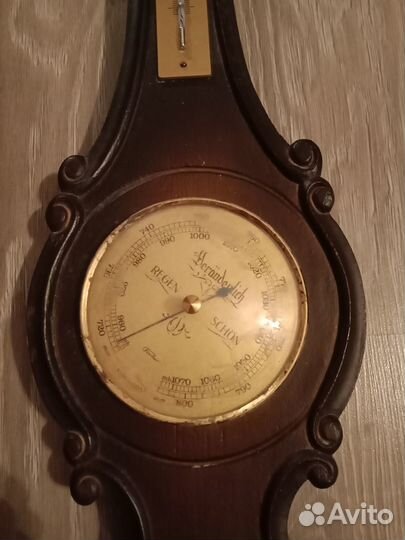 Барометр старинный ГДР