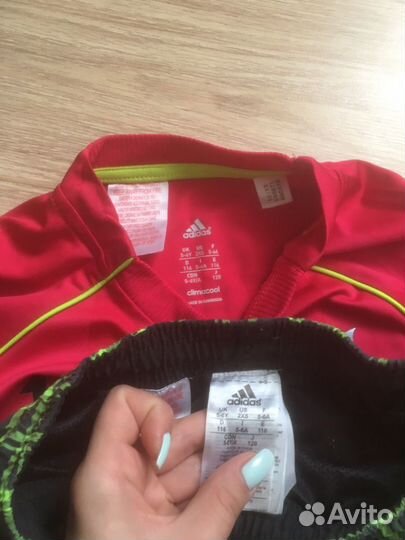 Шорты и футболка adidas оригинал