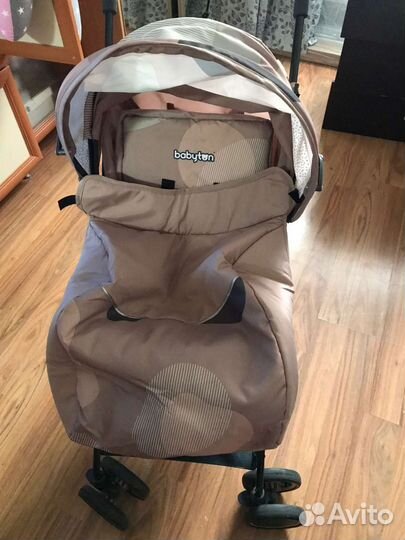 Прогулочная коляска babyton трость