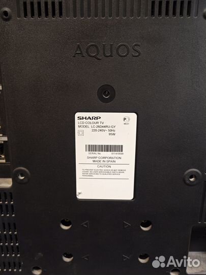Телевизор sharp 26