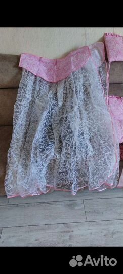 Комплект в детскую кроватку с бортиками