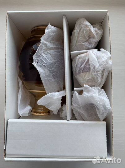 Штоф с рюмками 6 шт. Bohemia Чехия новый