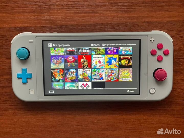 Nintendo Switch Lite Pokemon Edition прошитая