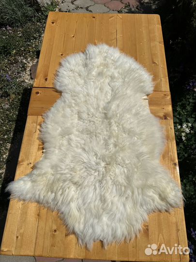 Овечья шкура с длинным мехом