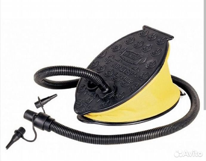 Матрас надувной, для кемпинга и туризма + насос