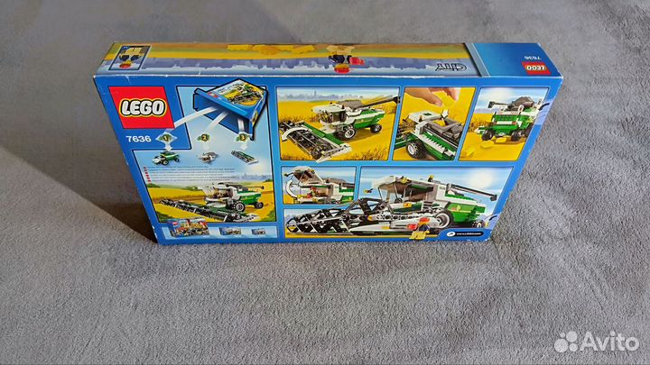 Lego City 7636 Combine Harvester Комбайн новый