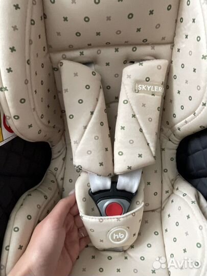 Автолюлька переноска в машину happy baby