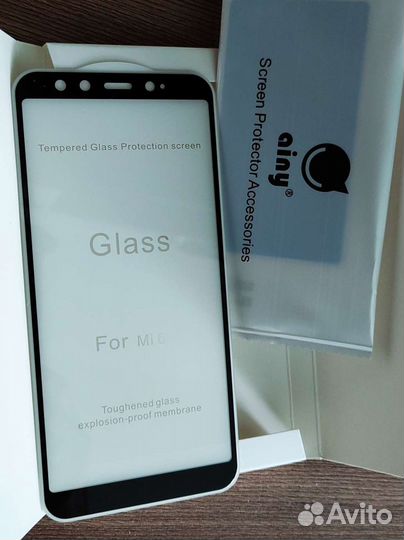 Стекло защитное Xiaomi 6X / MI A2