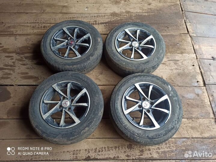 Комплект литых дисков ваз